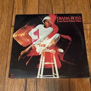 Diana Ross Last Time I Saw Him Vinyl Record LP 1973 Motown